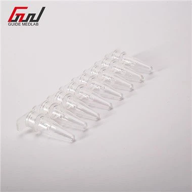 Tube PCR de laboratoire 8 bandes