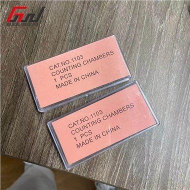 Chambre de numération sanguine sans ligne lumineuse